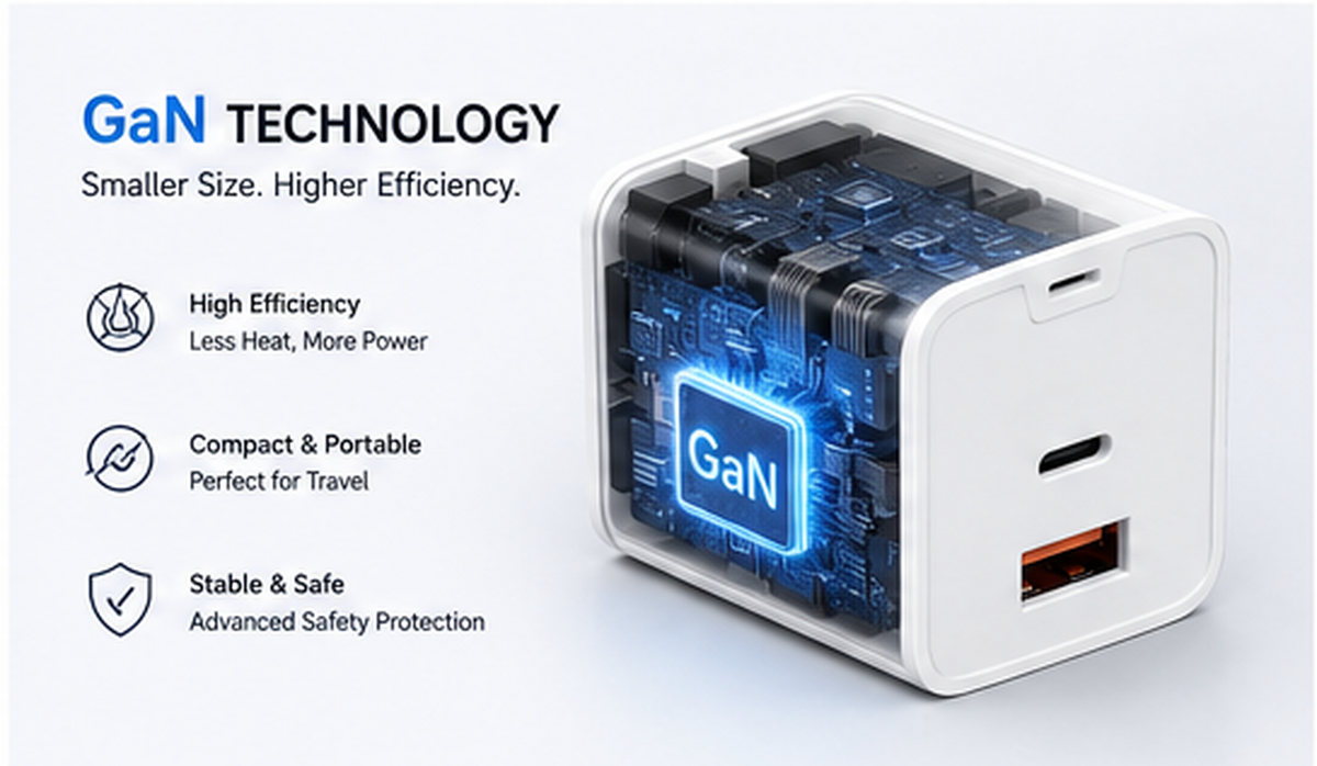 Ababeel 145W Super VOOC + PD Charger – Dual Port
