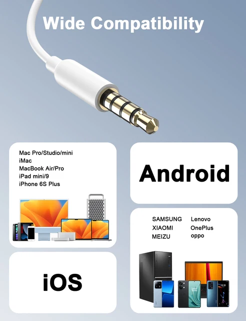 Ababeel Wired AUX Earphone Stylish & Comfort