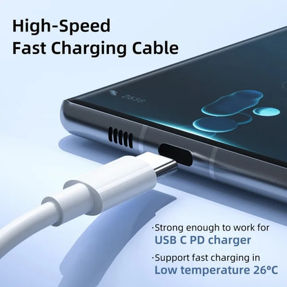 ABABEEL -C to C PD 100W Fast Data Cable for iPhone & Android