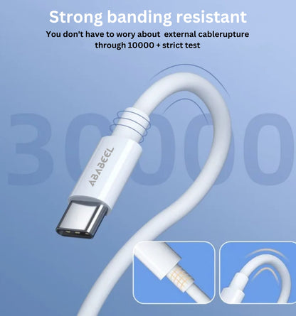 ABABEEL -C to C PD 100W Fast Data Cable for iPhone & Android